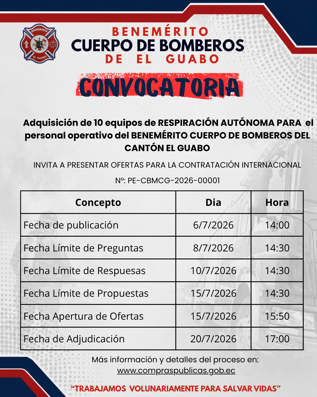 CONVOCATORIA